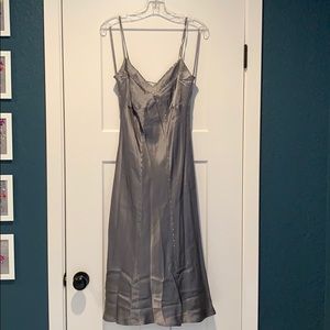 Silk slip dress